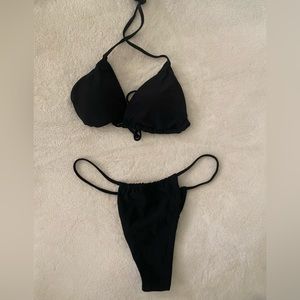 Black Two Piece Swimsuit